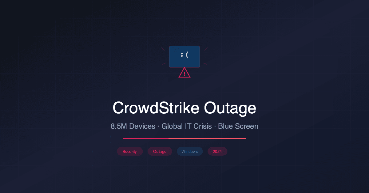 CrowdStrike Update Crashes 8.5 Million Windows Computers: Largest IT Outage in History
