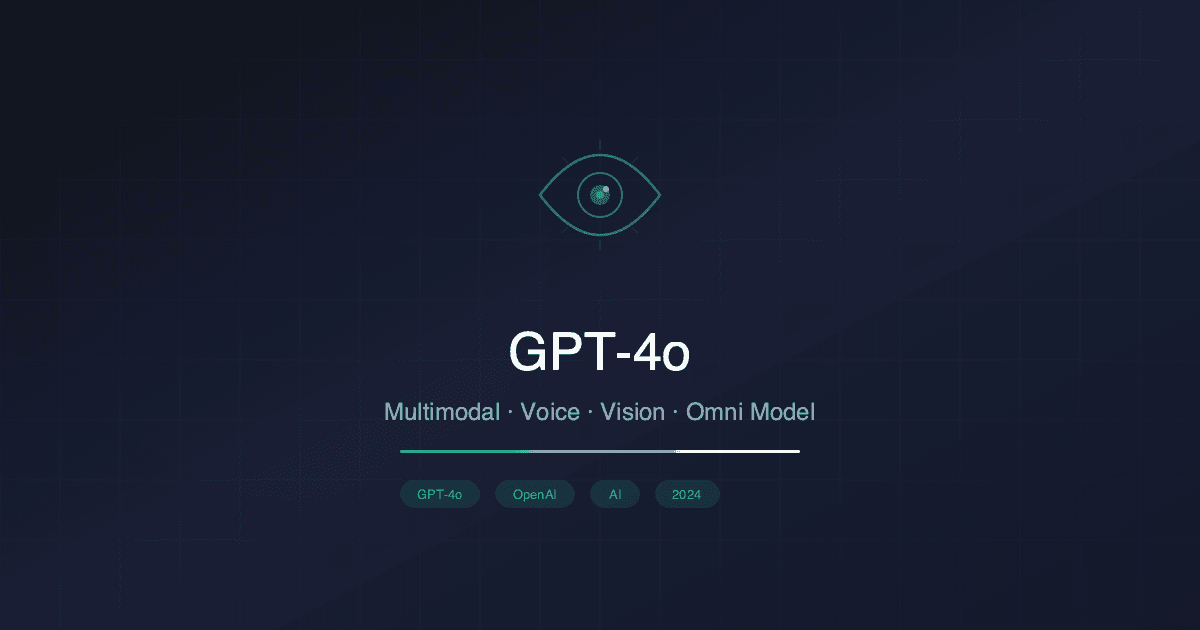 GPT-4o: OpenAI's Omni Model Processes Text, Audio, and Vision Together