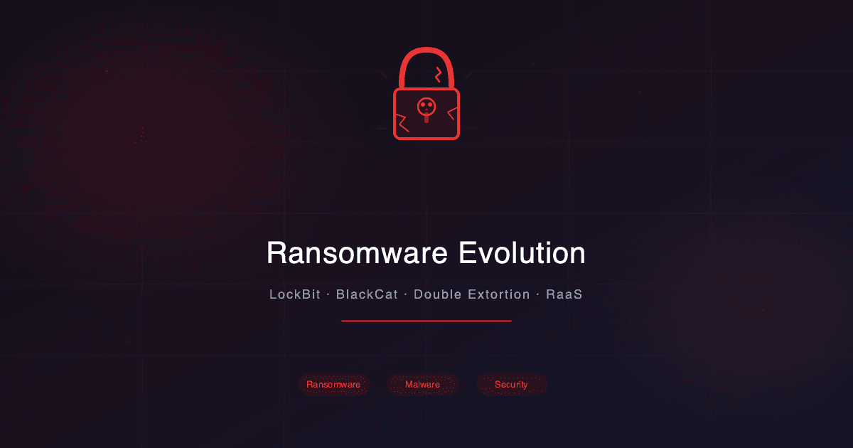 Fidye Yazılımının Evrimi: WannaCry'dan Çift Gasp Modeline ve RaaS Ekosistemine