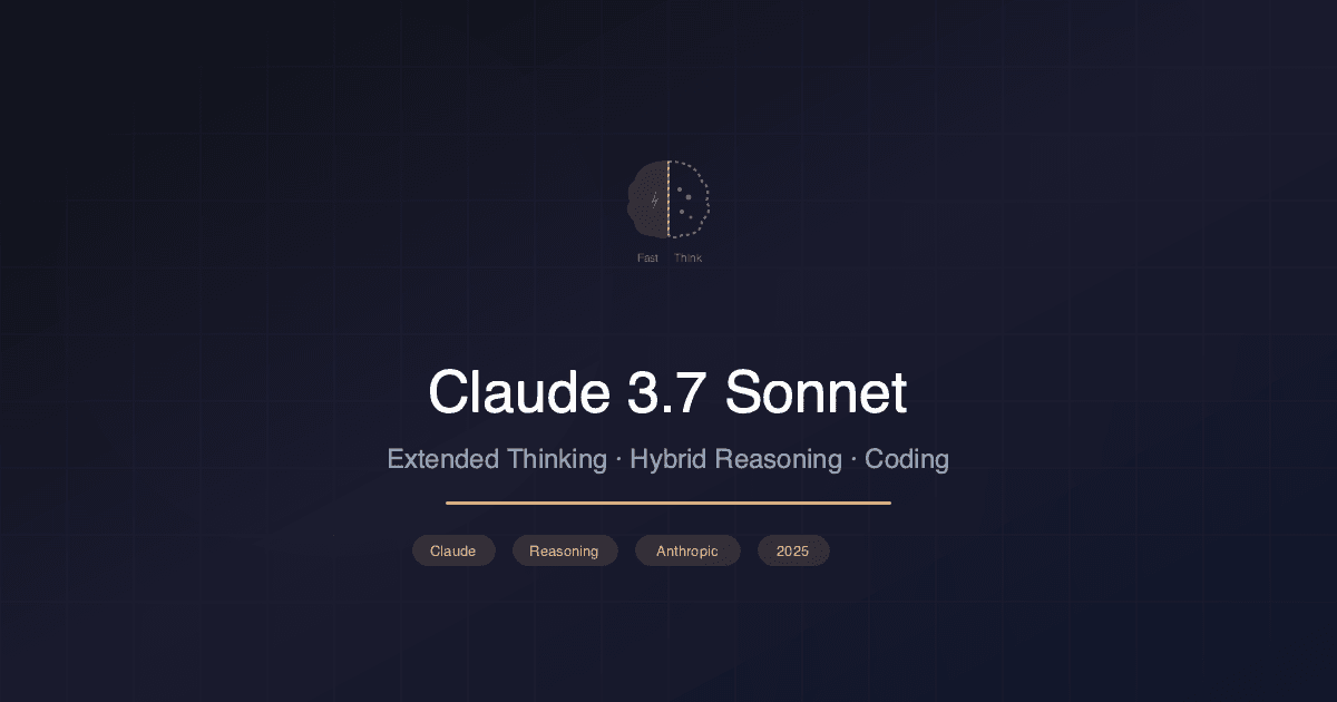 Claude 3.7 Sonnet: The First Hybrid Reasoning Model with Extended Thinking